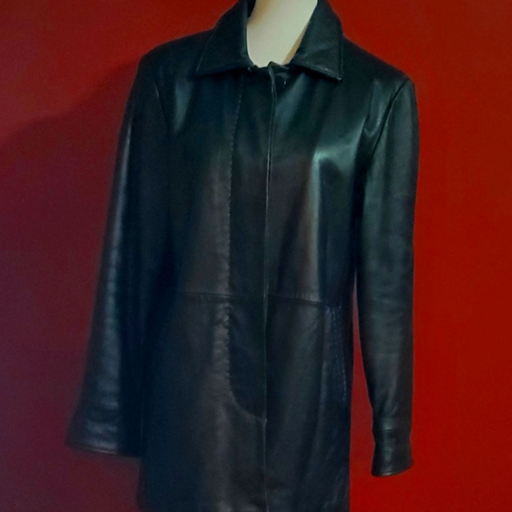 Leather jacket